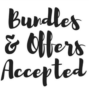Bundles and Offers Accepted :)